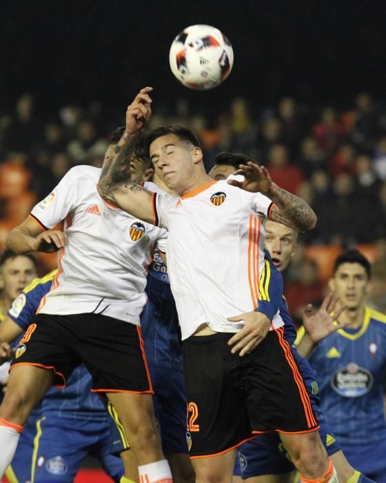 Las mejores imágenes del Valencia - Celta de Copa