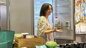 Cristina Ferrer, creadora de contenido gastronómico y experta en la organización en la cocina.