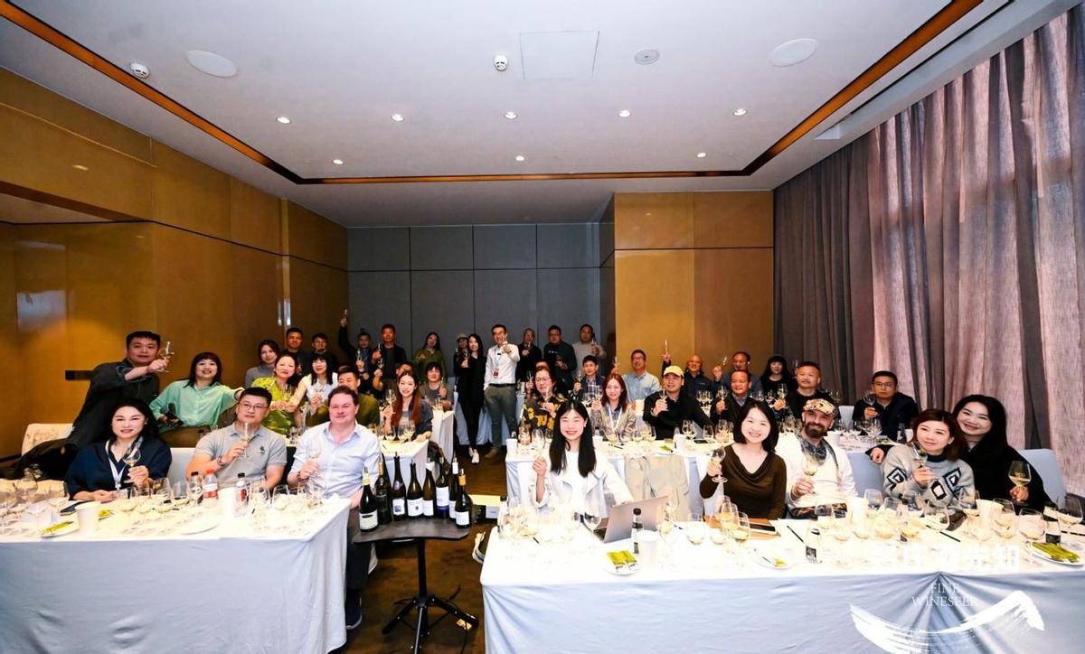 Participantes en una de las masterclass sobre Rías Baixas en la Feria de Primavera de Chengdu
