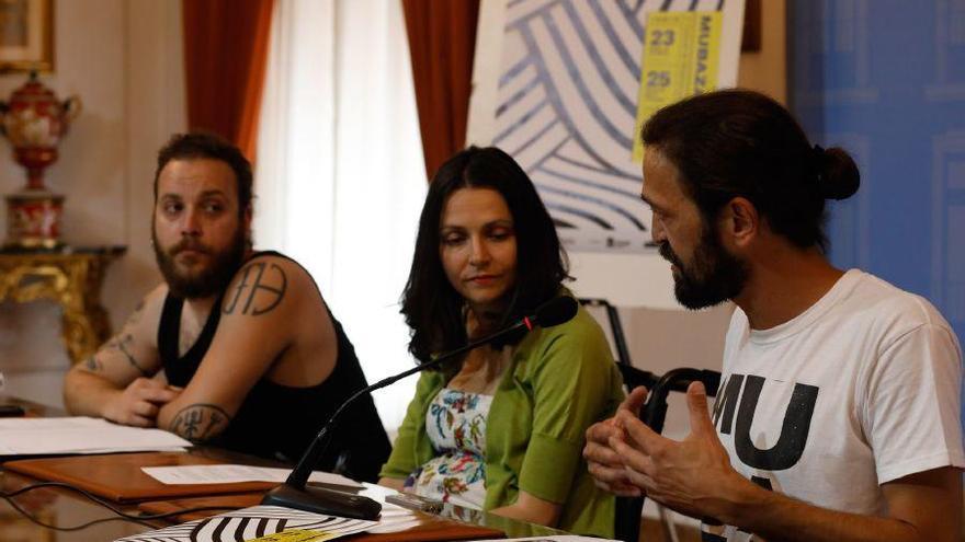 Presentación del Festival Mubaza en el Ayuntamiento.