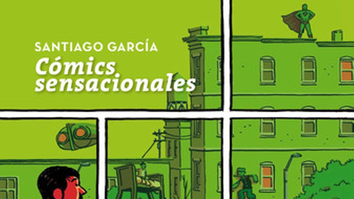 comic Portada de Paco Roca para 'Cómics Sensacionales', de Santiago García. COMICS
