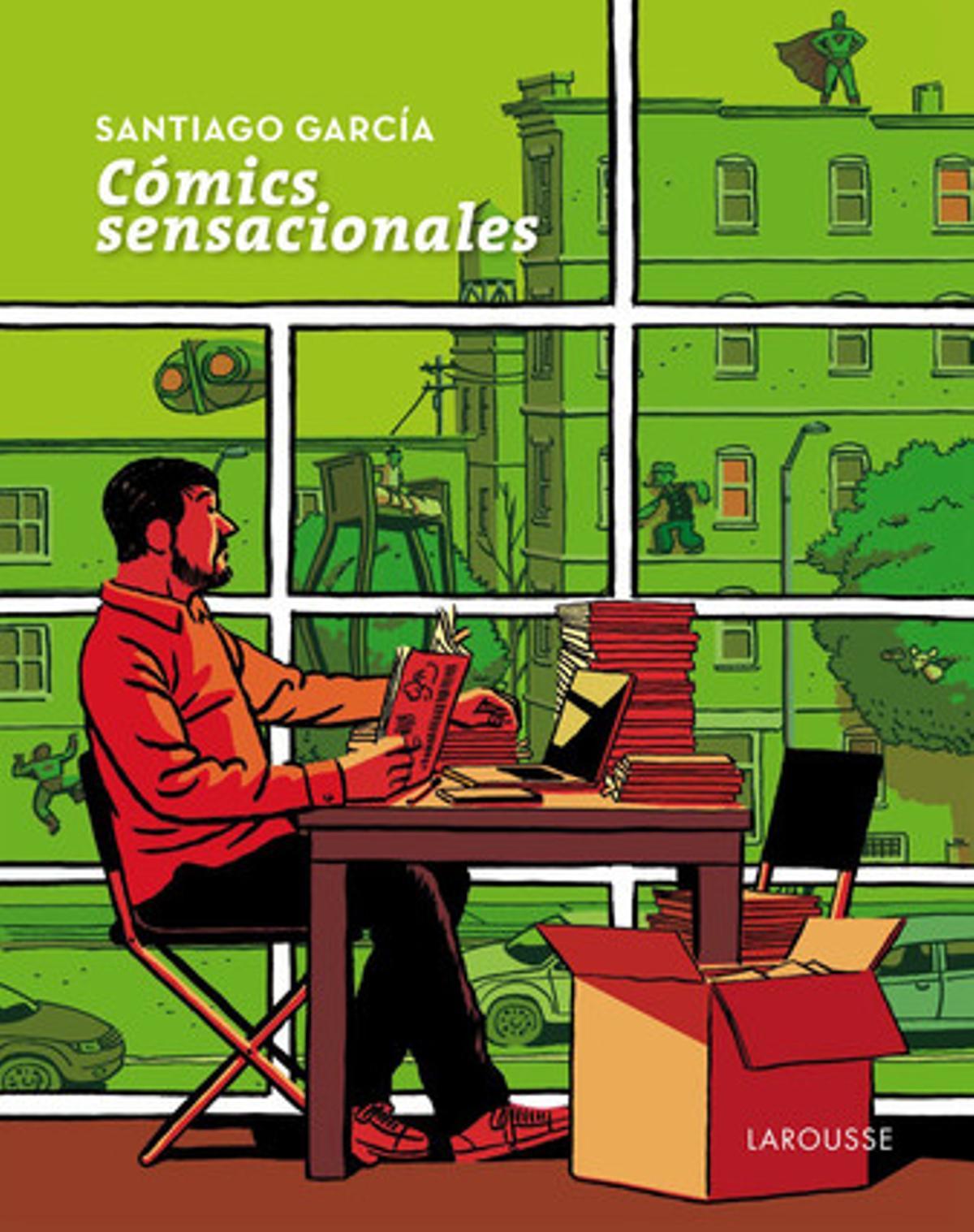 comic Portada de Paco Roca para 'Cómics Sensacionales', de Santiago García. COMICS