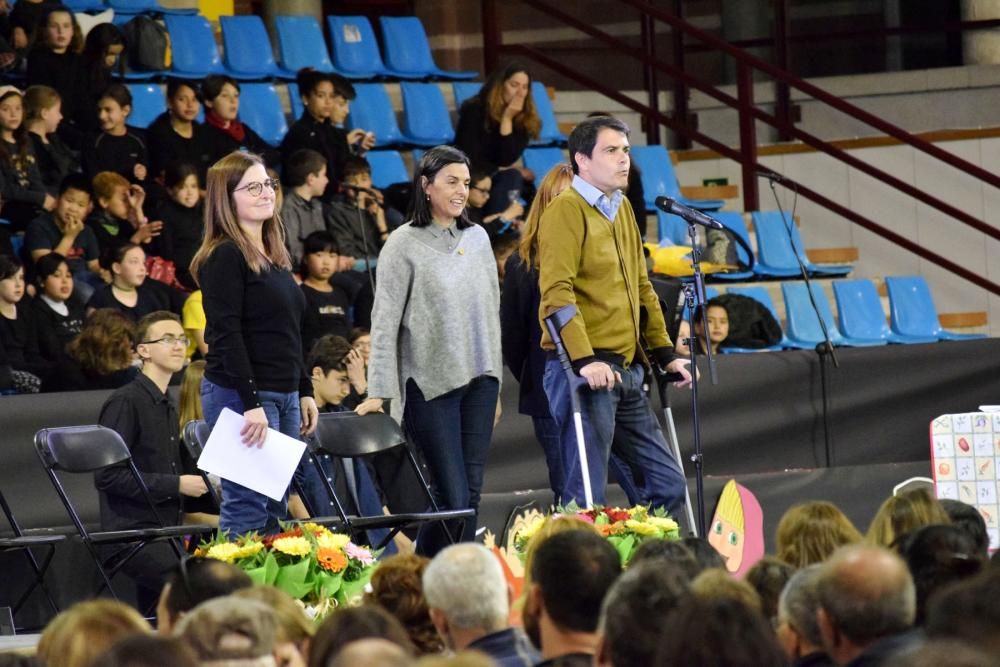 Més de 750 alumnes de quart de primària canten a Igualada