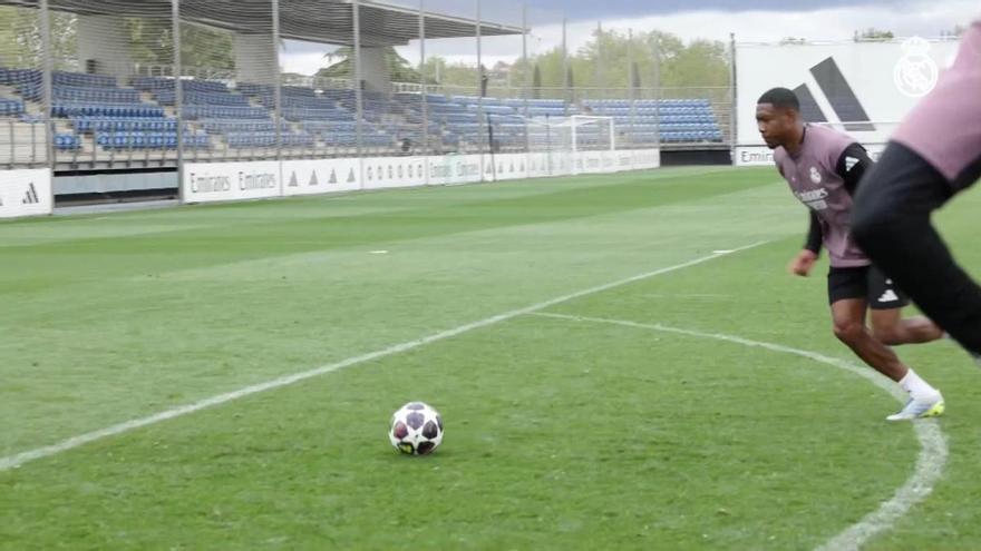 El Real Madrid prepara el partido ante el Bayern con la ausencia de Mbappé