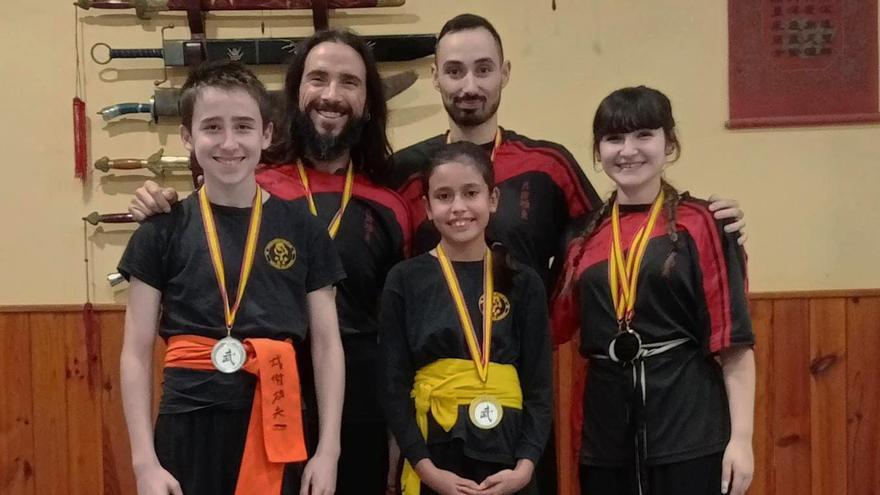 El Campeonato de España de Wushu Tradicional corona al Thieu Lam con dos oros y cuatro podios más