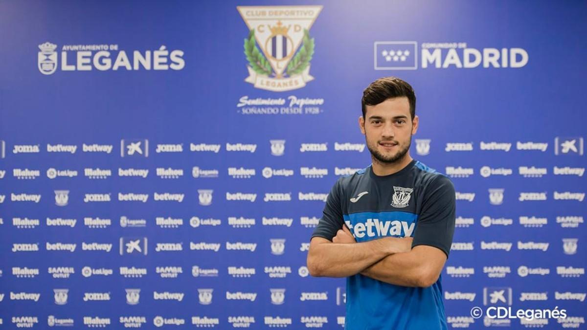 Arnáiz ya es nuevo jugador del Leganés