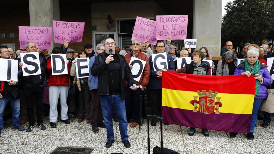 Los memorialistas, &quot;indignados&quot; con el plan de concordia de Aragón