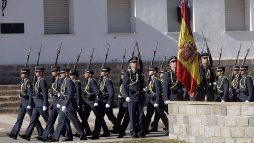 Jura de bandera en la AGA