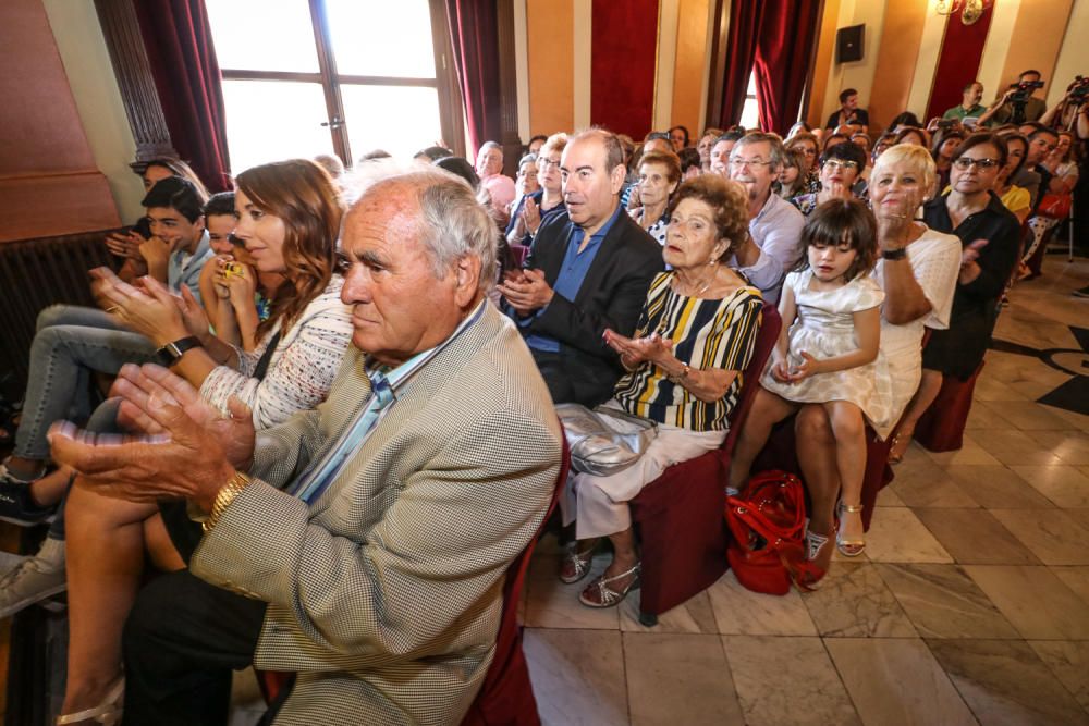 Investidura de Toni Francés como alcalde de Alcoy.