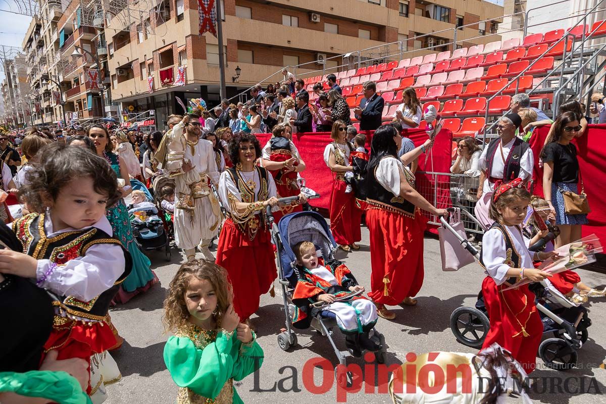 Desfile infantil del Bando Moro en las Fiestas de Caravaca