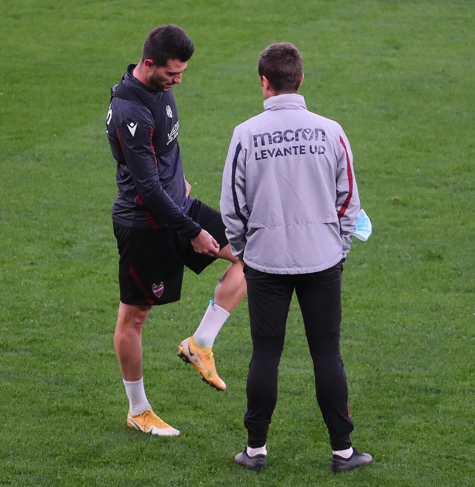 Así ha sido el entrenamiento del Levante UD de hoy