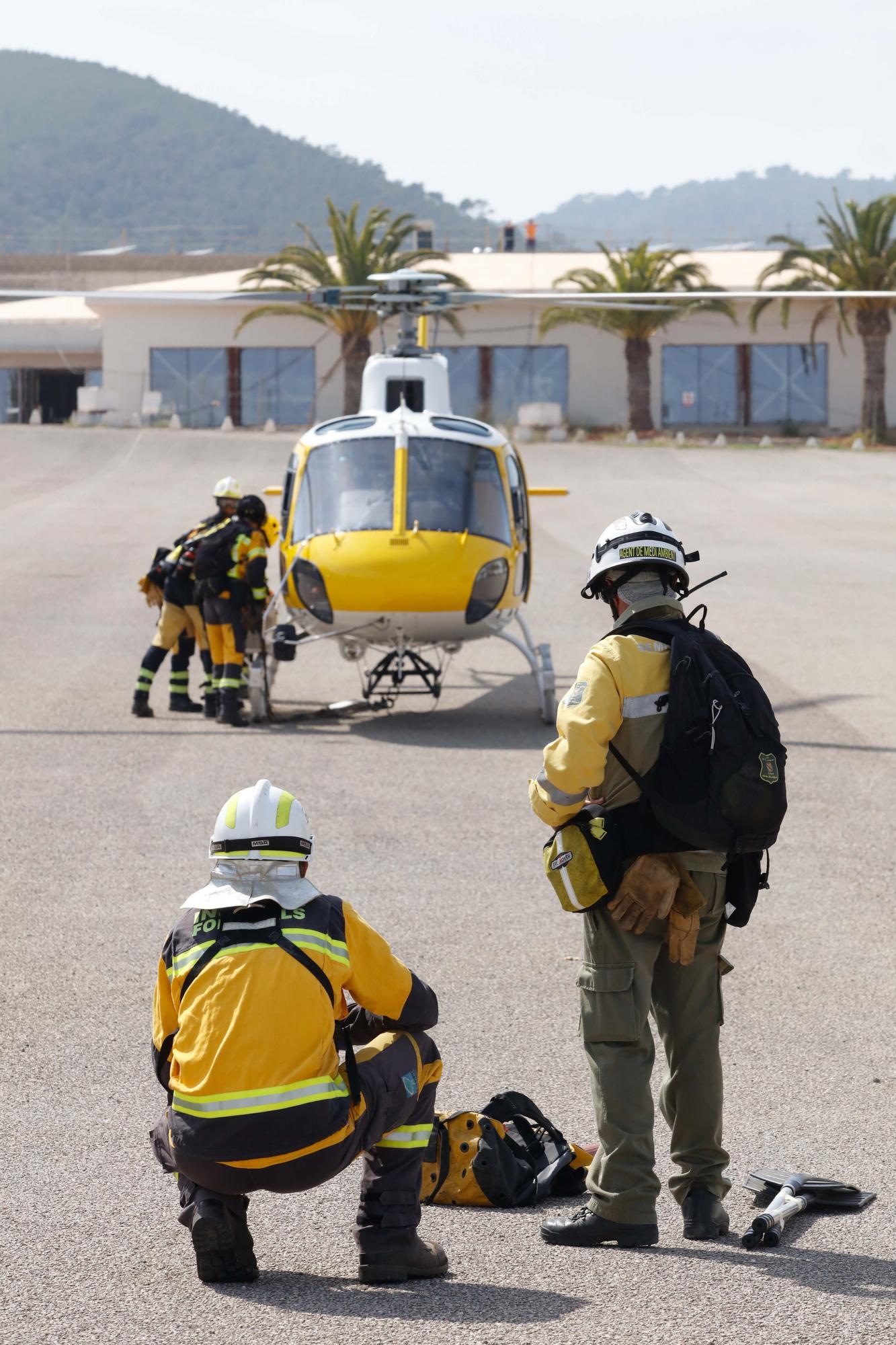 Estos son los dispositivos antiincendios para este verano en Ibiza