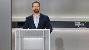 Leader of VOX party, SantiagoÃAbascal is seen before a televised debate ahead of general elections in Madrid, Spain, November 4, 2019. REUTERS/Susana Vera