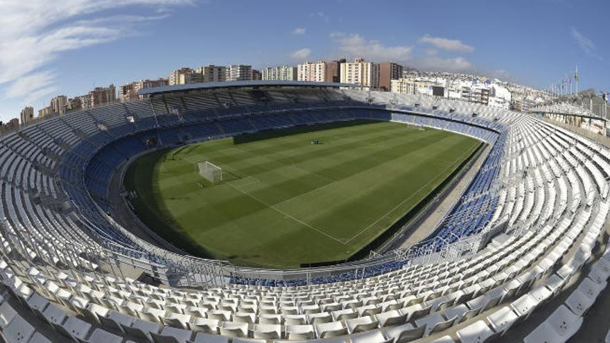 Panorámica del Heliodoro Rodríguez López vacío.