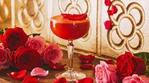 El cóctel Rosa Sant Jordi del restaurante Shôko.