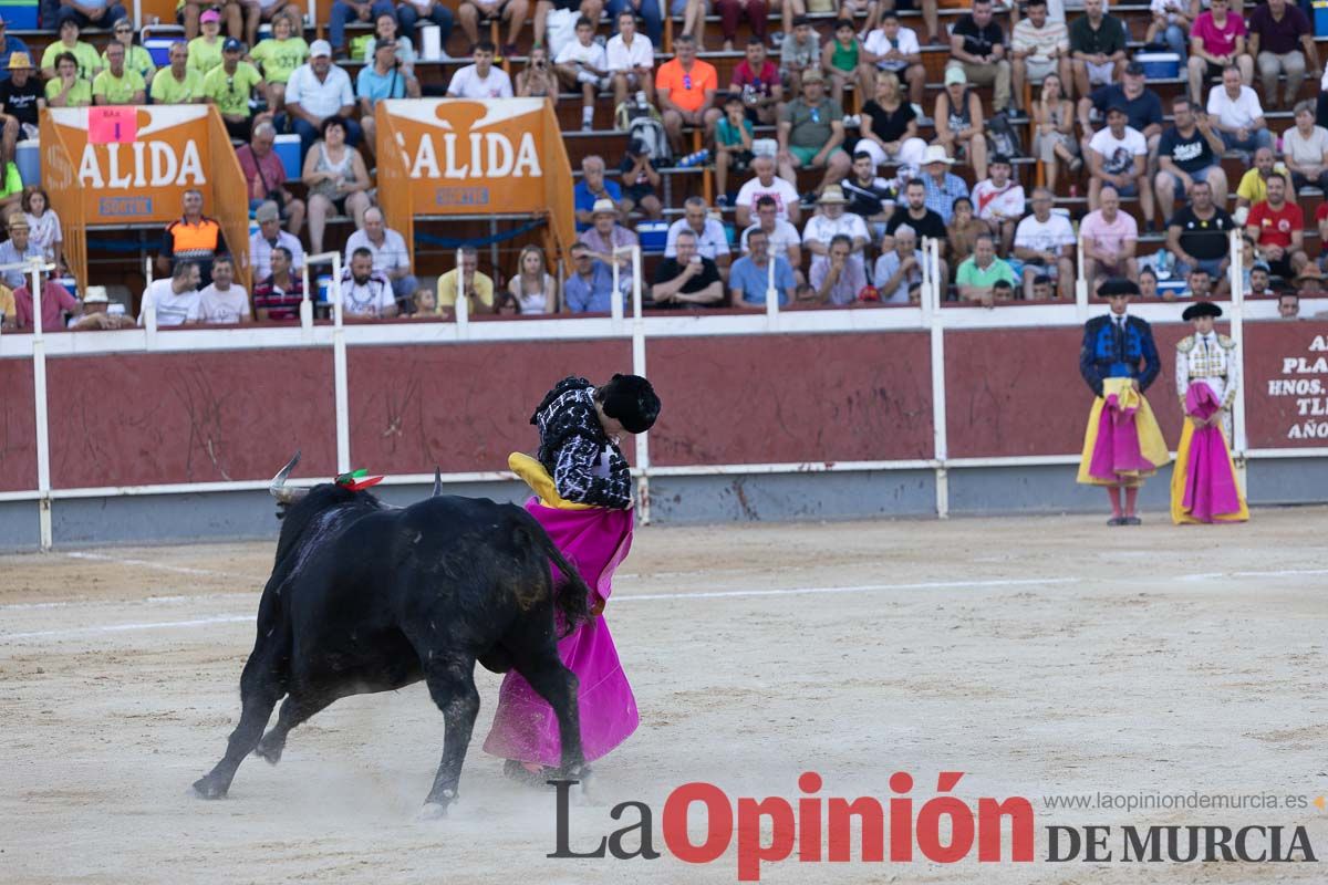 Quinta novillada Feria Taurina del Arroz en Calasparra (Marcos Linares, Diego Bastos y Tristán Barroso)