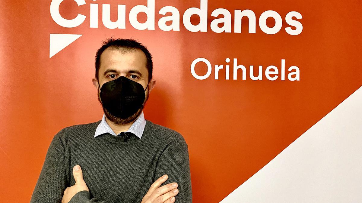 Raúl Pardines, nuevo coordinador de Ciudadanos en Orihuela