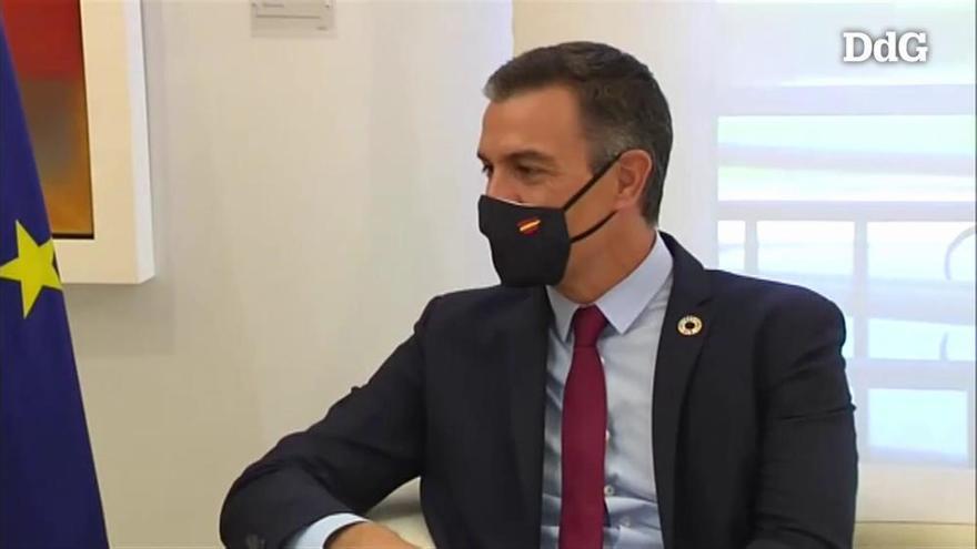 Vídeo| Pedro Sánchez haurà de fer quarantena per contacte amb Macron