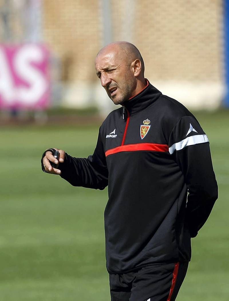 Fotogalería del entrenamiento del Real Zaragoza en la Ciudad Deportiva