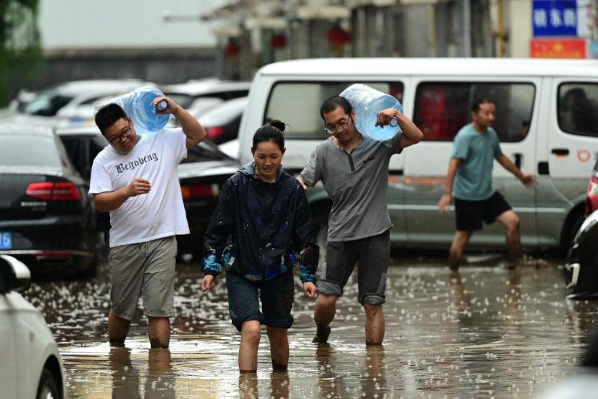 Inundaciones en la China