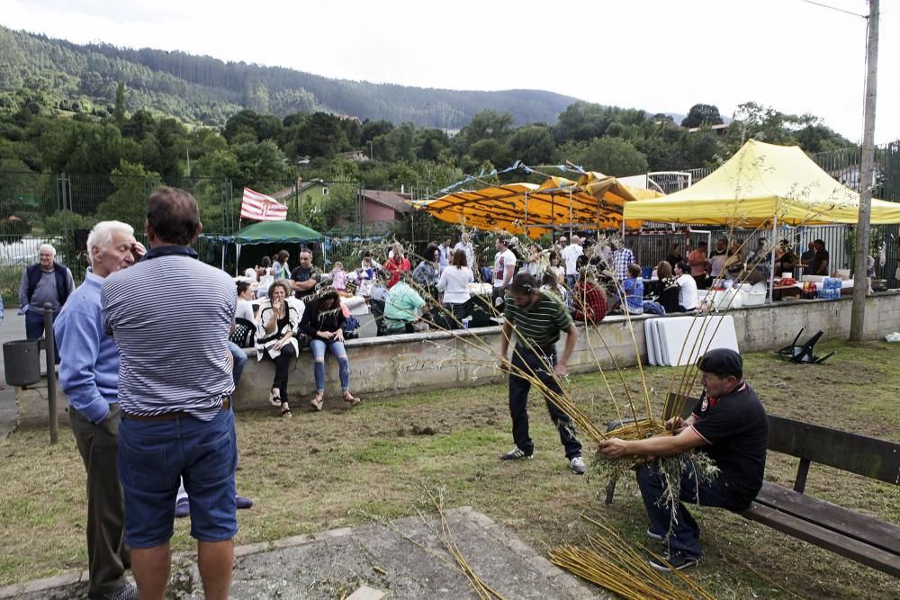 Fiestas en Somió, Castiello, Cabueñes y Baldornón