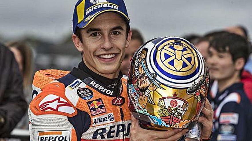 Marc Márquez comença primer en el circuit de Motegi