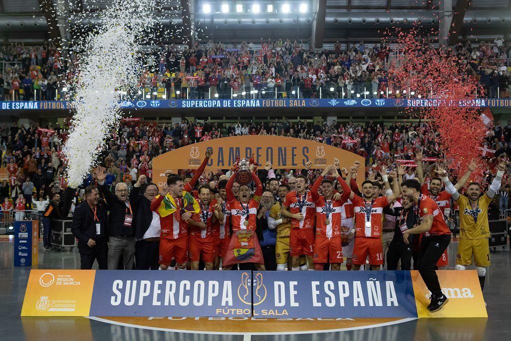Las mejores imágenes de la victoría del Jimbee Cartagena en la Supercopa de España