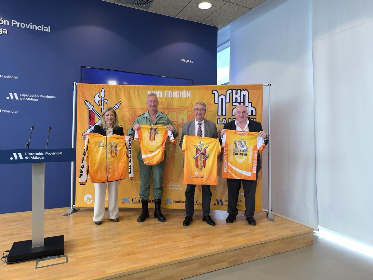 Presentación de los 101 kilómetros de la Legión en Ronda.