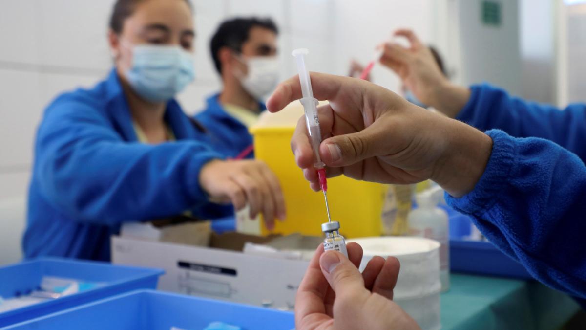 Vacunación de publación entre 40 y 49 años hoy en Santiago.
