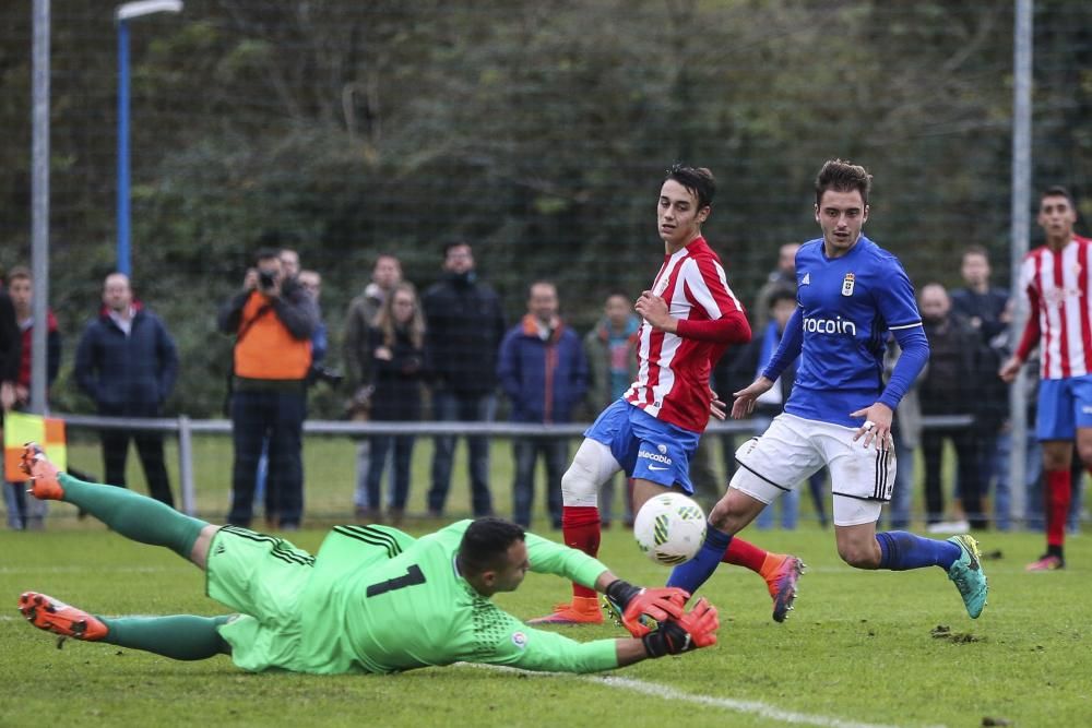 Partido Real Oviedo B - Sporting de Gijón B