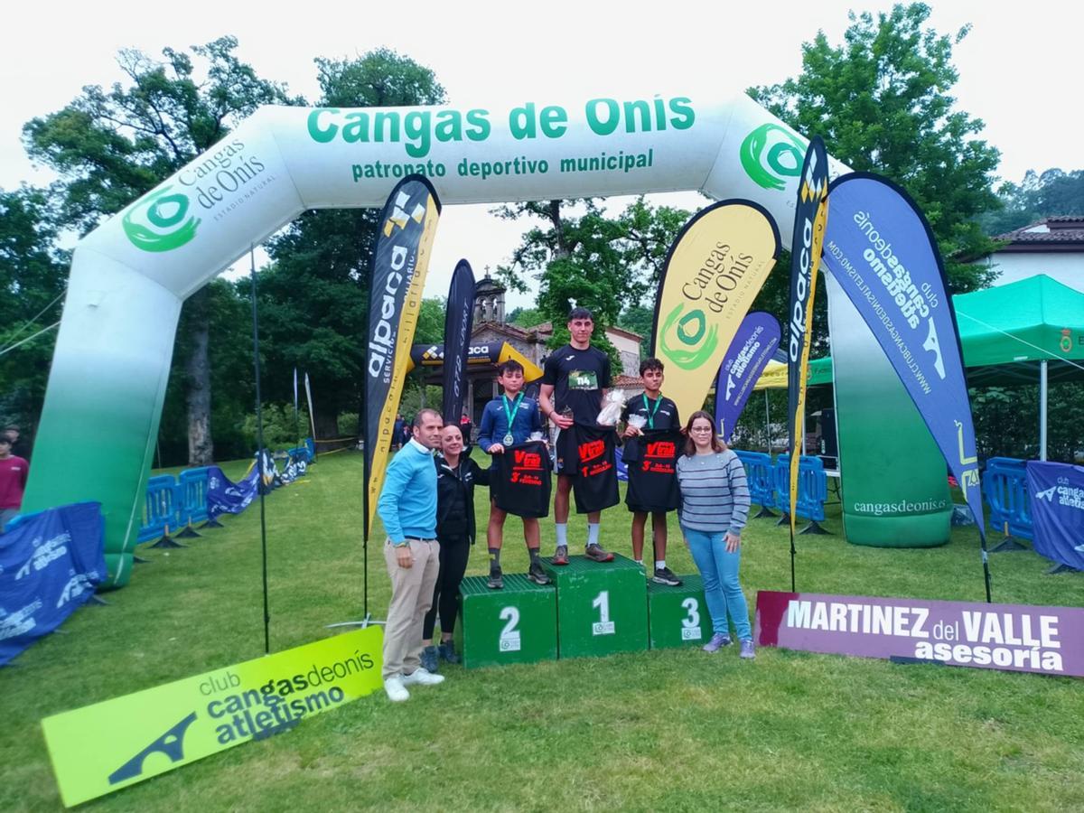 Uno de los podios de la competición.