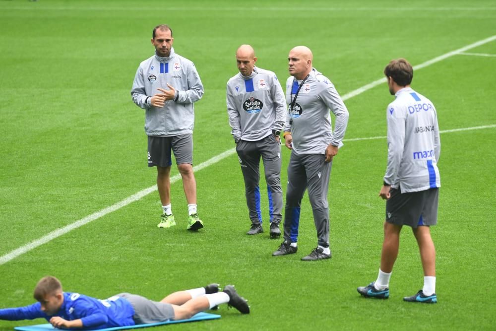 El Dépor prepara en Riazor el duelo de Las Palmas