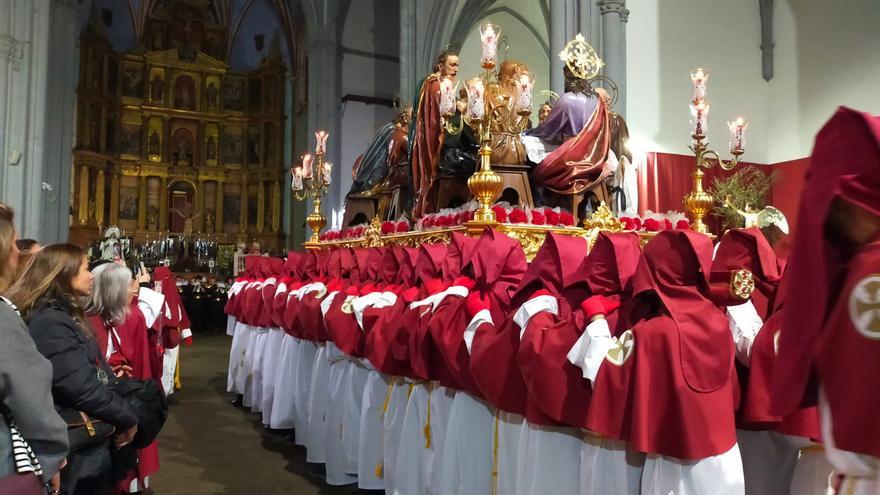 La Cena y la VOT de Plasencia no salen y la Vera Cruz saca solo su Cruz de Guía