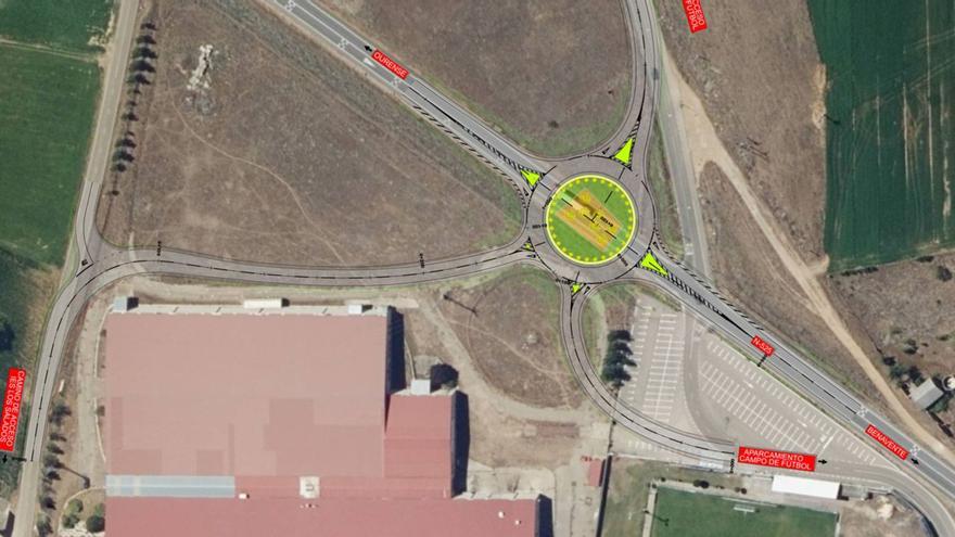 Benavente: Carreteras da luz verde al proceso para construir la rotonda de Los Salados