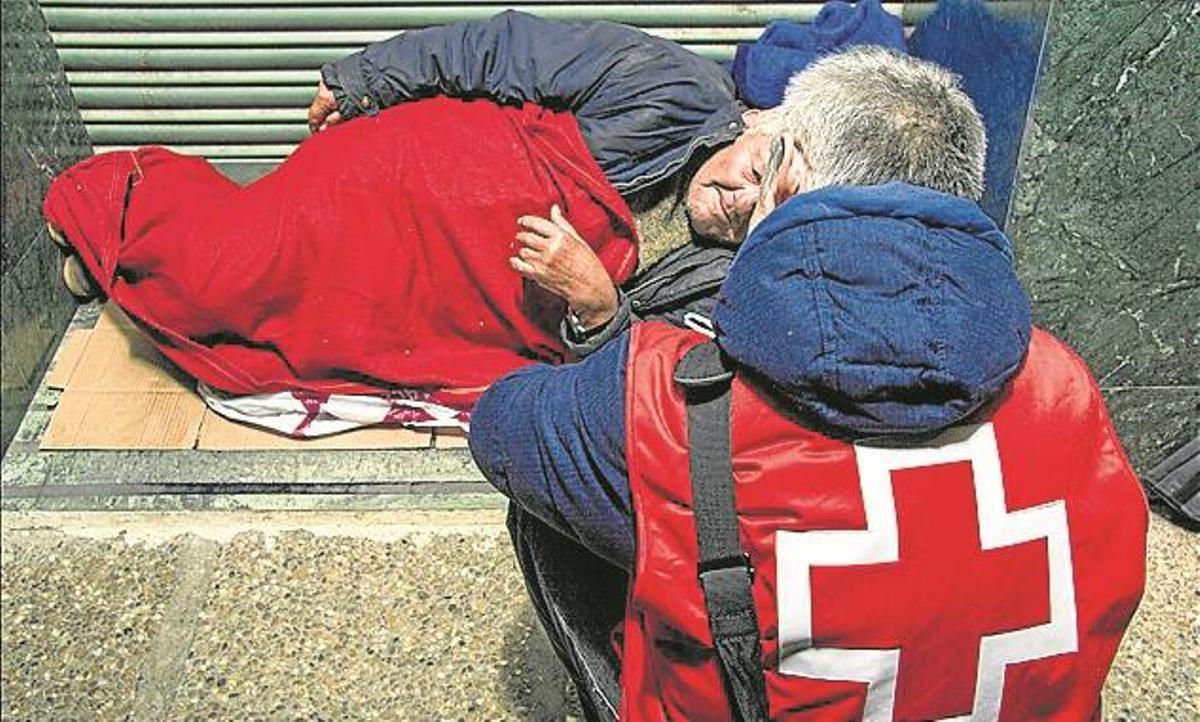 Sin techo para el frío