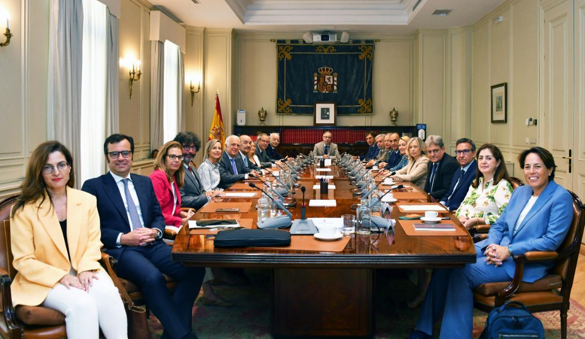 Imagen de la reunión del Pleno del CGPJ, a 3 de septiembre de 2024.