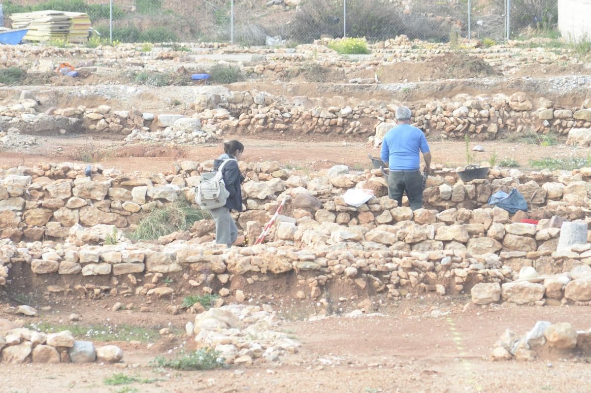 Obras en la villa romana de Castellón