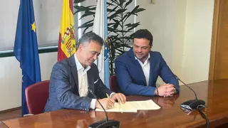 La promotora de la central hidroeléctrica de As Encrobas ábonará 50.000 euros al Concello de Cerceda y pondrá abastecimiento en el Xalo