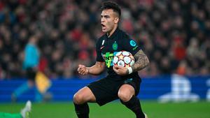 Liverpool - Inter: El golazo de Lautaro Martínez en Anfield