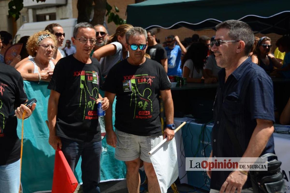 Lanzamiento de Huesos de Oliva Cieza 2017 Lanzamiento de Huesos de Oliva Cieza 2017