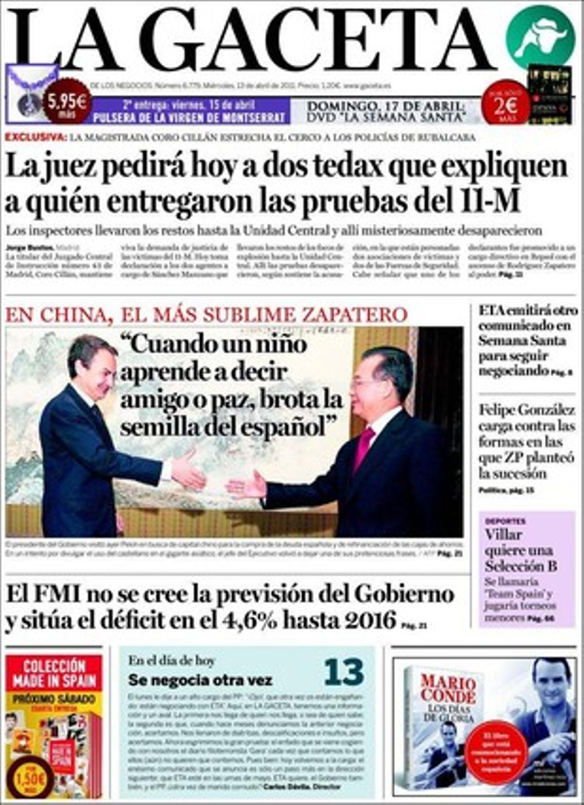 la gaceta 13-04-2011