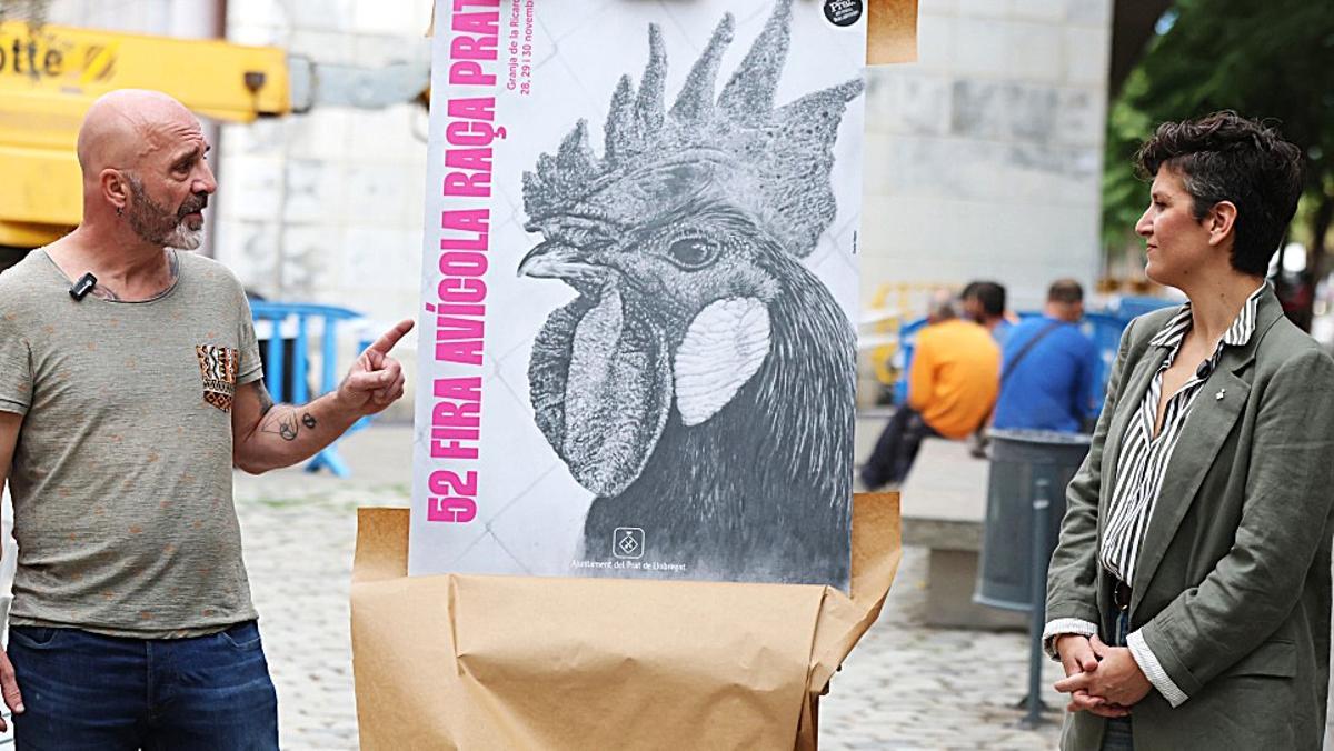 Presentación del cartel de la 52ª edición de la Fira Avícola de El Prat de Llobregat.