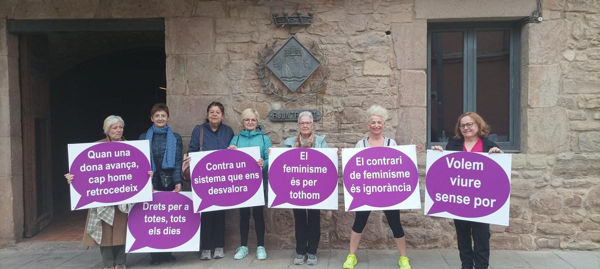 Presentació de la campanya del 8-M a Balsareny