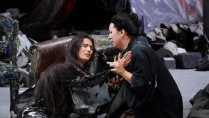 Una escena de ’Madama Butterfly’ presentada en Peralada. 