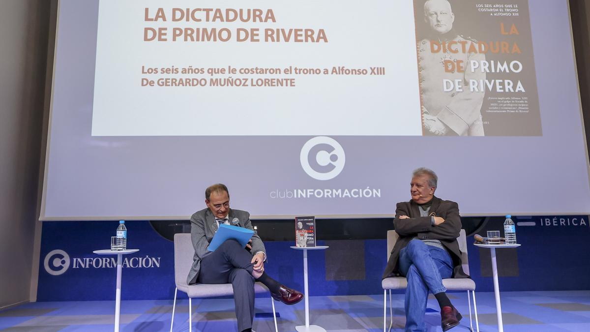 Presentación del libro "La dictadura de Primo de Rivera" por Gerardo Muñoz
