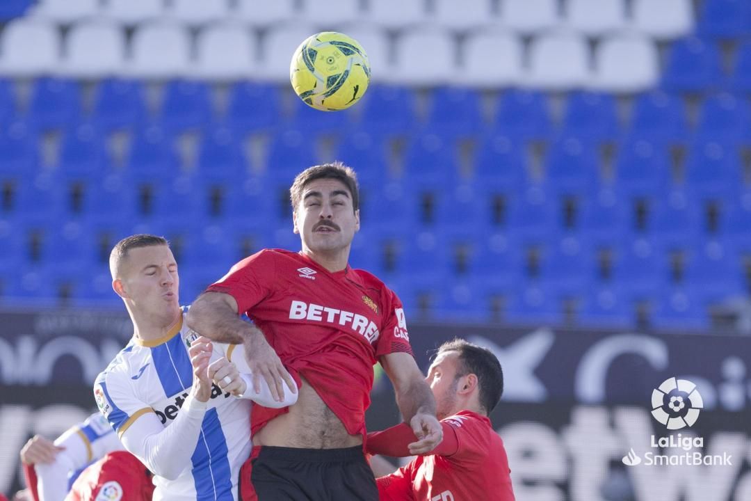 El Mallorca exhibe poderío en Leganés