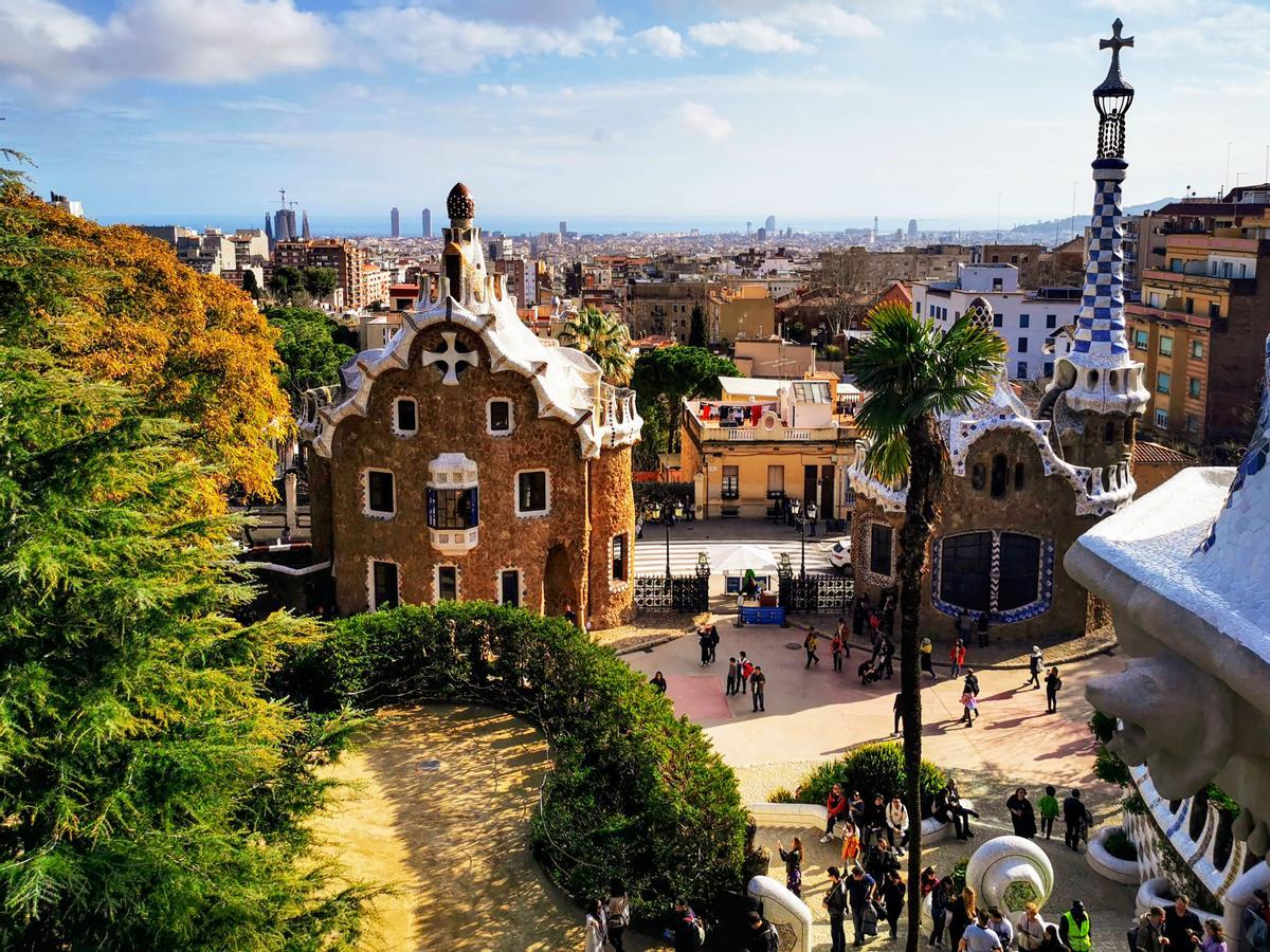 El Parque Güell de Barcelona