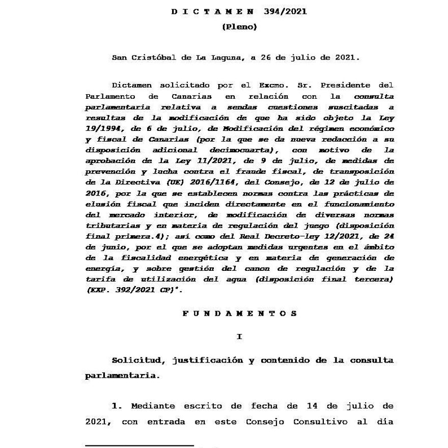 El contundente dictamen del Consejo Consultivo.