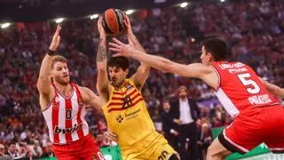 Barça - Olympiacos: resultados, resumenes y dónde ver por TV todos los partidos de la serie