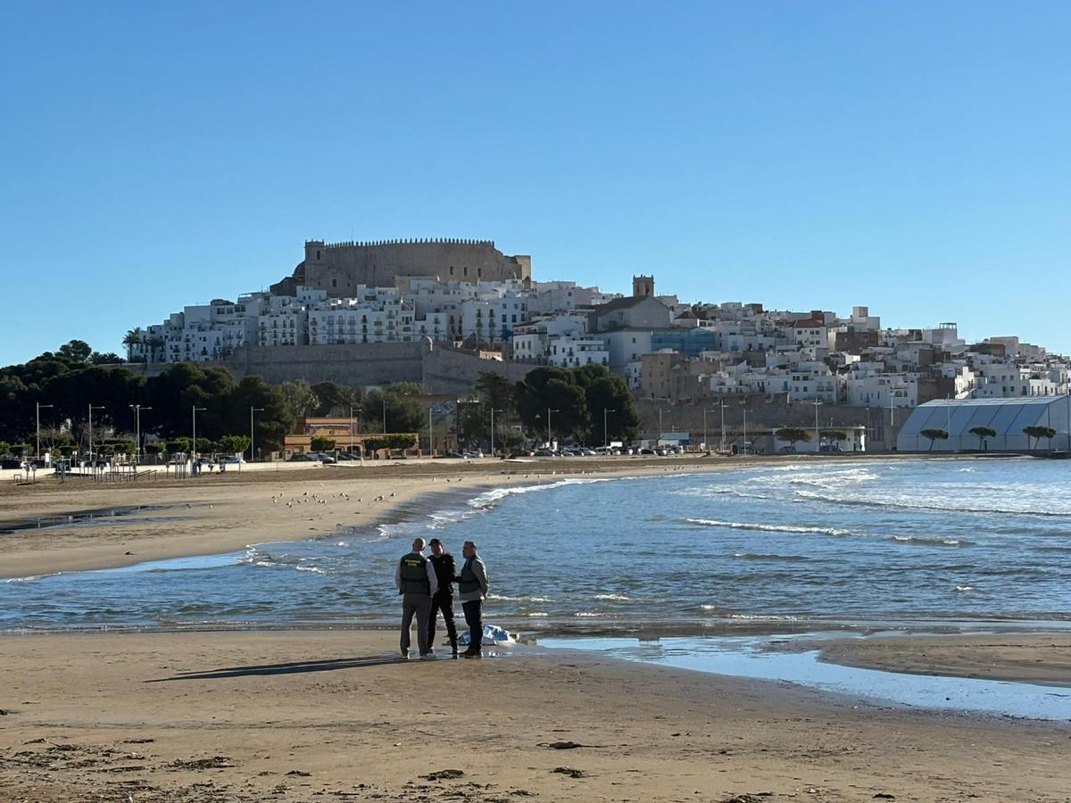 El cuerpo sin vida hallado en la playa de Peñíscola